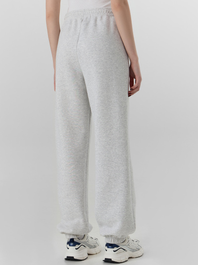 Брюки Mark Formelle 182277/25-37779Ц-7П-2 серый_меланж_4306_А_713_W_вышивка - фото 2