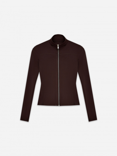 Жакет Mark Formelle 362003/25-38348П-2 шоколадное_мартини_печать_1_сл_термотрансфер_на_спи - фото 2