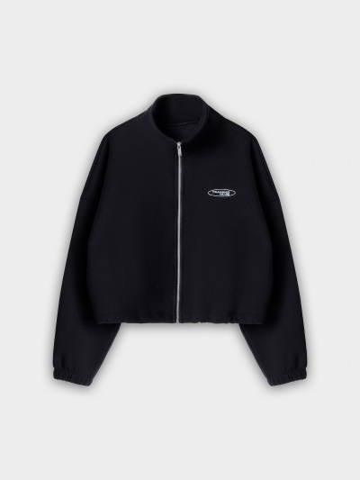 Толстовка Mark Formelle 362005/25-38338Ц-7П-2 черный_447_W_вышивка - фото 1