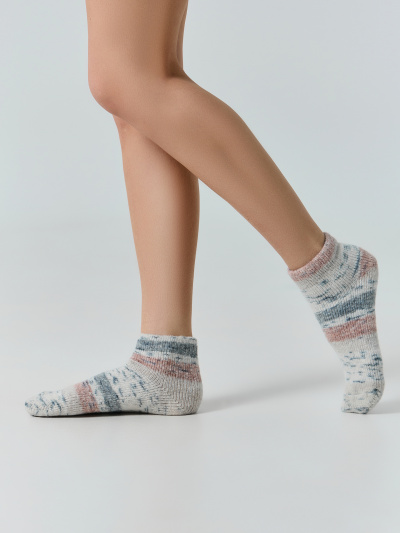 Носки Mark Formelle 385K-3363/25385K серый_розовый_рис.3363 - фото 1