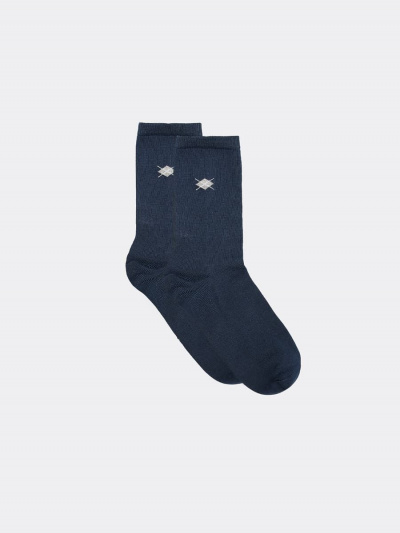 Носки Mark Formelle 430K-1492/B4-20430K-3 т.синий_рис.1492 - фото 1