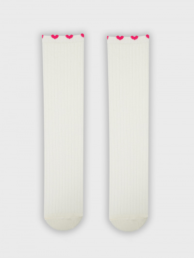 Носки Mark Formelle 430K-3175/B5-25430K молочный_малиновый_рис.3175 - фото 1