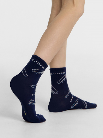 Носки Mark Formelle 444K-2709/B5-24444K т.синий_рис.2709 - фото 3