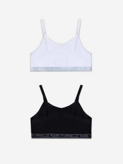 Топ Mark Formelle 517708-2/25-30732Б-1 белый_черный - фото 1