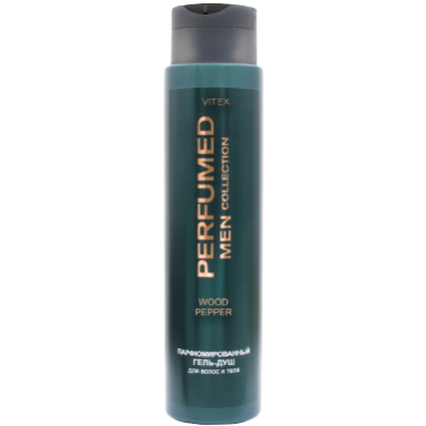 Гель для душа Belita PERFUMED MEN Collection WOOD PEPPER Парфюмированный гель-душ для волос - фото 1