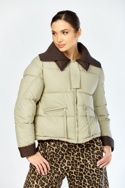 Куртка Shetti 2214 беж - фото 7