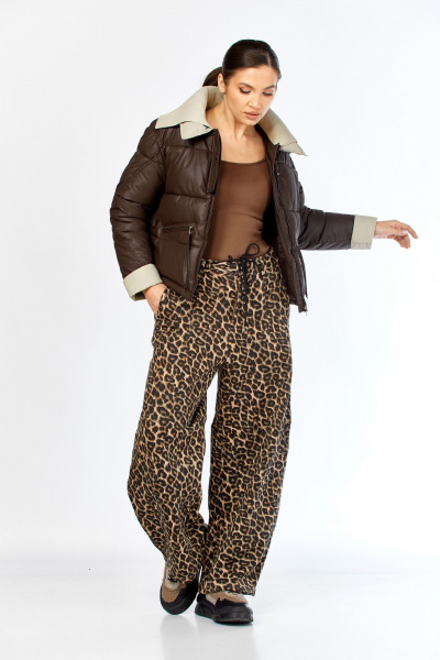 Куртка Shetti 2214 шоколад - фото 9