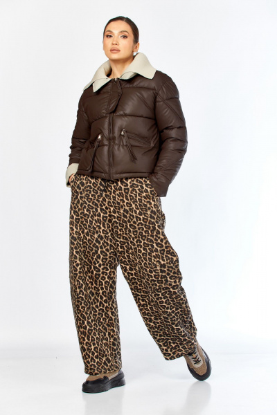Куртка Shetti 2214 шоколад - фото 1