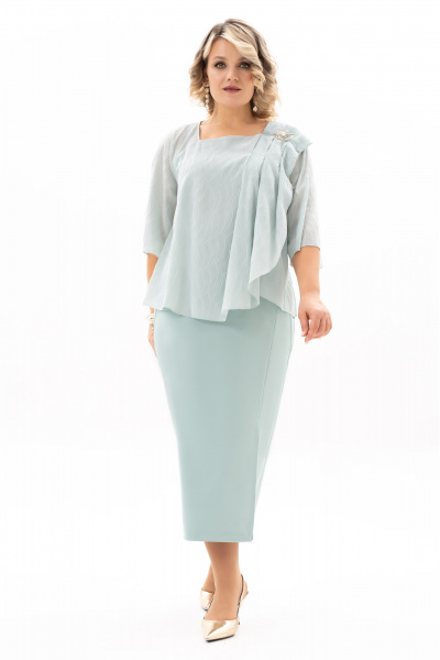 Блуза, юбка Новелла Шарм А4125-2 - фото 2