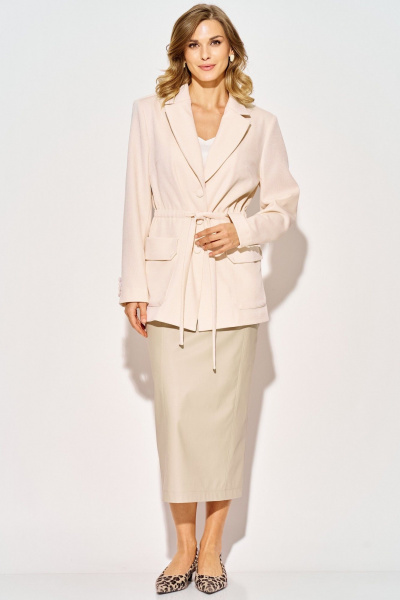 Жакет Laikony L-224 пудра - фото 3