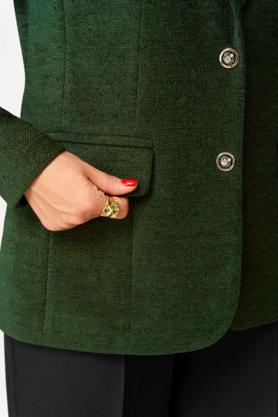 Жакет БелЭльСтиль 203-2 83 22 зелень - фото 7