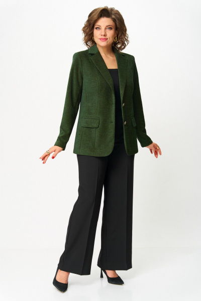 Жакет БелЭльСтиль 203-2 83 22 зелень - фото 3