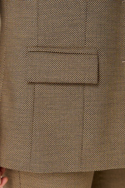 Брюки, жакет БелЭльСтиль 412-3 03 22+609-3 23 22 горчица_соты - фото 7