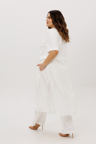 Блуза, брюки ANIDEN 6119-1 молочный - фото 14