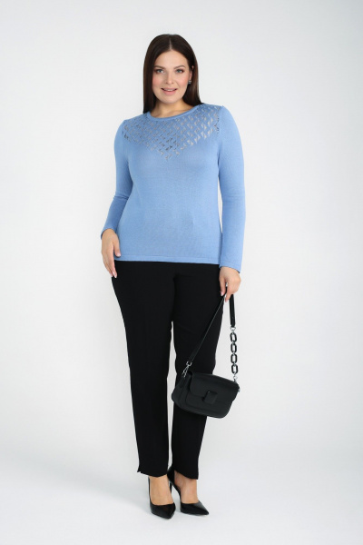 Джемпер BONADI 1959 голубой - фото 6