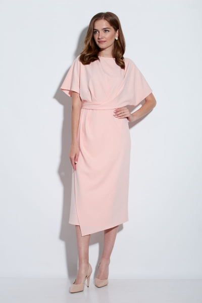 Платье STEFANY 827 розовый - фото 1