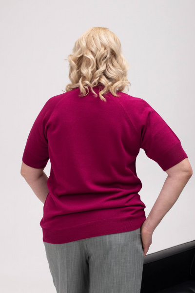 Джемпер Полесье С1205-24 5С2197-Д43 170,176 ягодный - фото 5