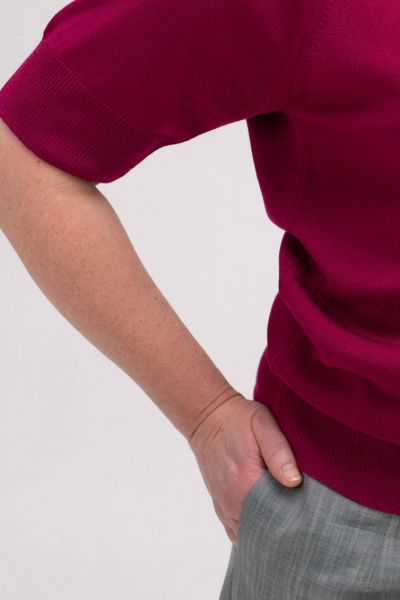 Джемпер Полесье С1205-24 5С2197-Д43 170,176 ягодный - фото 3