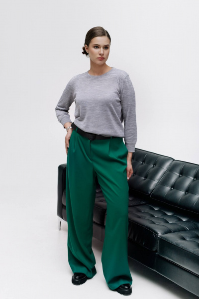 Джемпер Полесье С1245-25 5С2255-Д43 158,164 дымок_серебристый - фото 1