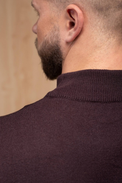 Свитер Полесье С3012-15 5С1749-Д43 182,188 изысканный_кофейный - фото 5