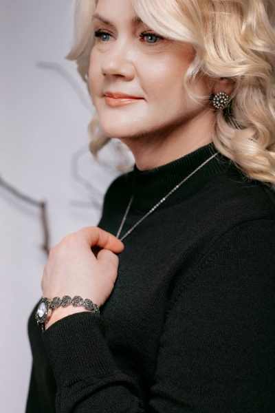 Свитер Полесье С3731-23 3С8784-Д43 170,176 глубокий_черный - фото 2