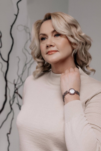 Свитер Полесье С3731-23 3С8784-Д43 170,176 кокосовое_молоко - фото 3