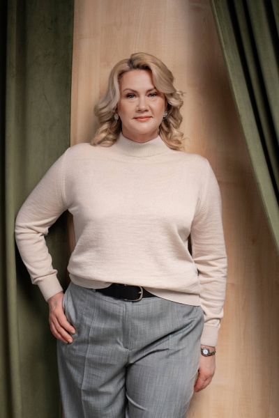 Свитер Полесье С3731-23 3С8784-Д43 170,176 слоновая_кость - фото 1