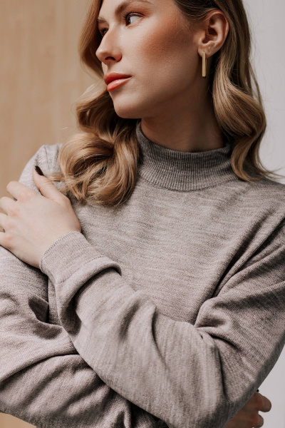 Свитер Полесье С3766-24 5С2198-Д43 158,164 кофейный - фото 3