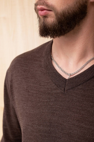 Джемпер Полесье С5480-24 5С2199-Д43 182,188 изысканный_кофейный - фото 5