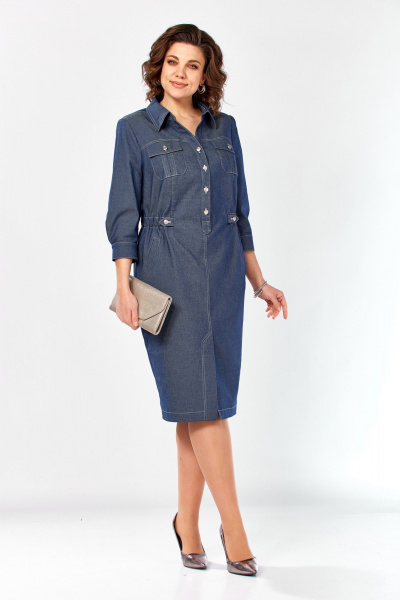 Платье Tensi 410 джинс - фото 3