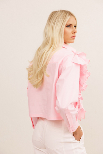 Блуза KOKOdea 20009 розовый - фото 3