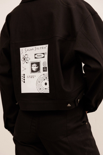 Брюки, жакет KOKOdea 30016 чёрный - фото 5