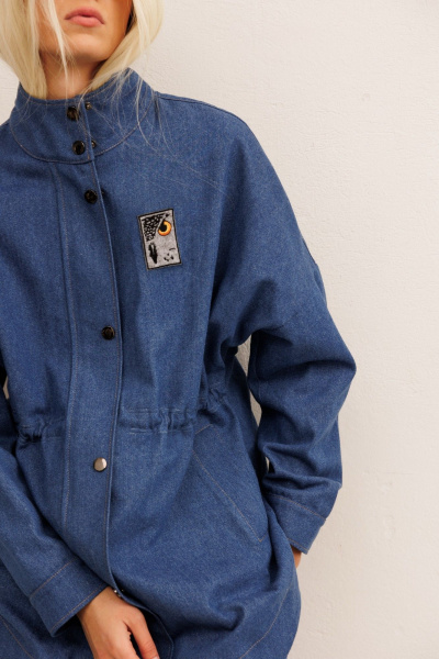 Жакет KOKOdea 80010 синий - фото 3