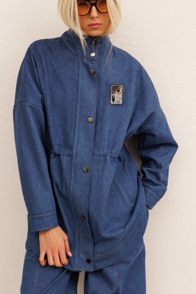 Жакет KOKOdea 80010 синий - фото 1