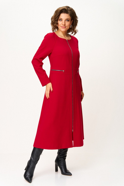 Платье Bonna Image 1006/1 красный - фото 11