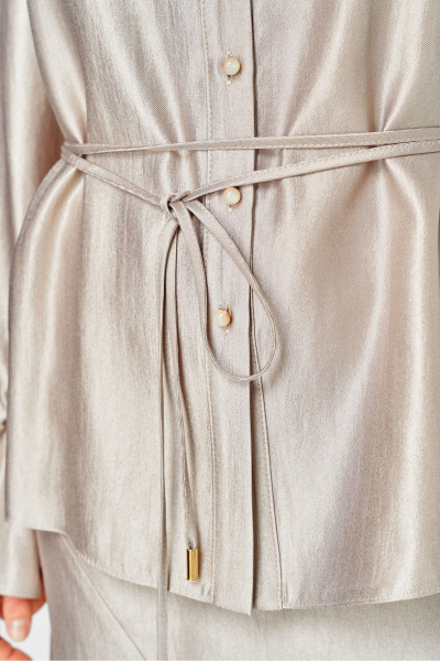 Блуза, юбка Bonna Image 1035/2 молочный - фото 7