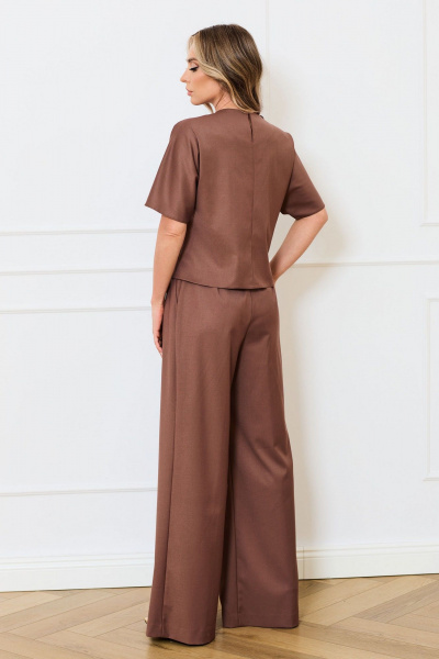 Блуза, брюки Golden Valley 6745 коричневый - фото 2