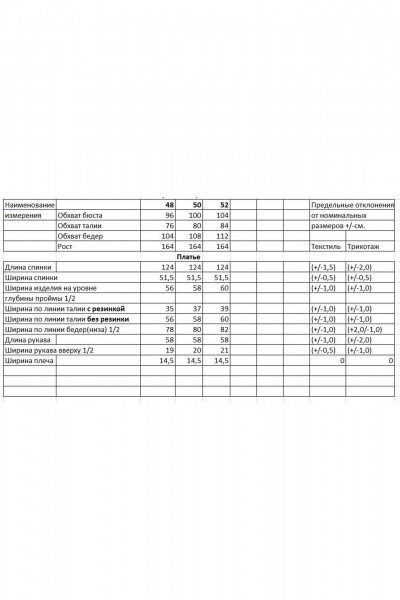 Платье Bonna Image 1043/1 синий - фото 4