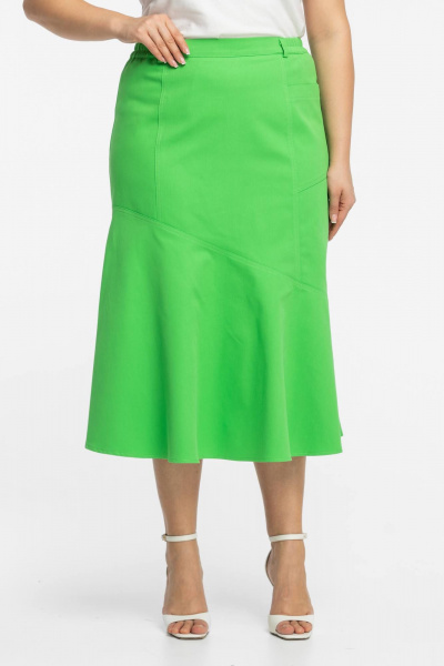 Юбка Avila 0980 зеленый - фото 6
