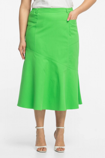 Юбка Avila 0980 зеленый - фото 5