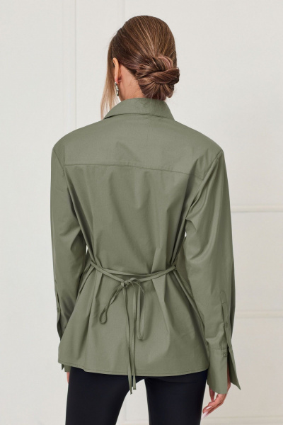 Блуза Golden Valley 2363 темно-зеленый - фото 2