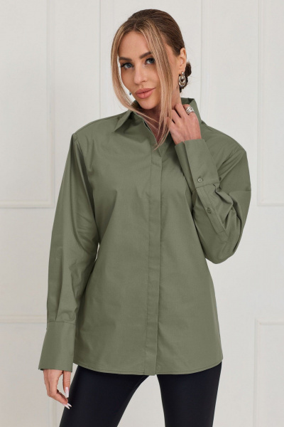 Блуза Golden Valley 2363 темно-зеленый - фото 1