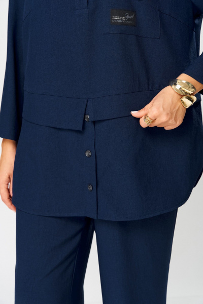 Блуза, брюки Romanovich Style 2-2554 синий - фото 10