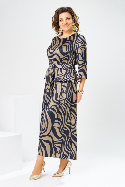 Блуза, брюки Romanovich Style 2-2704Д разводы - фото 12