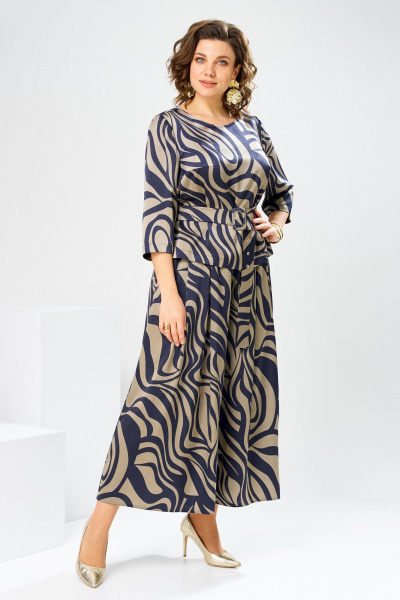 Блуза, брюки Romanovich Style 2-2704Д разводы - фото 10