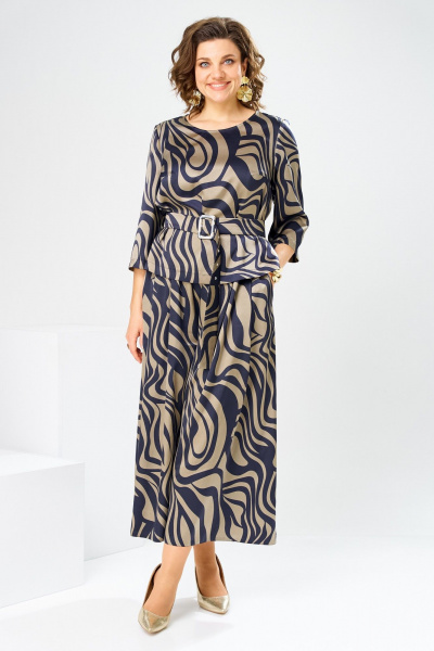 Блуза, брюки Romanovich Style 2-2704Д разводы - фото 9