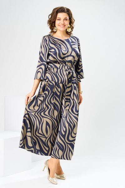 Блуза, брюки Romanovich Style 2-2704Д разводы - фото 7