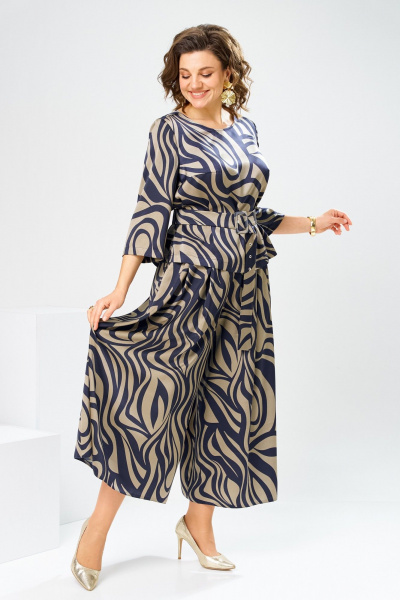 Блуза, брюки Romanovich Style 2-2704Д разводы - фото 6