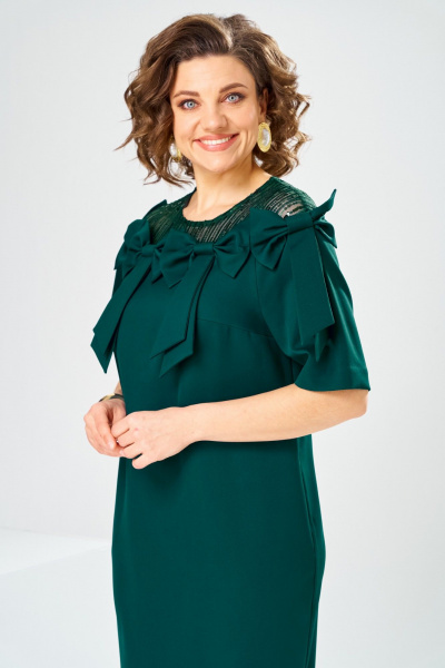 Платье Romanovich Style 1-2899 изумруд - фото 13
