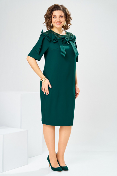 Платье Romanovich Style 1-2899 изумруд - фото 2